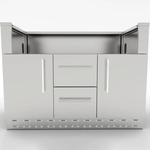 Sunstone 46-Inch Outdoor Kitchen Gas Grill Cabinet - SAC46GLPCD