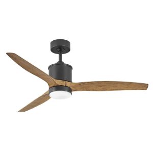 Hinkley Lighting Hover 52-Inch LED Indoor / Outdoor Ceiling Fan - Matte Black - 900752FMB-LWD
