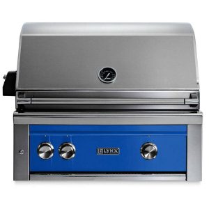 Lynx Professional 30 Inch Built-In Propane Grill w/ Rotisserie in Pacific Blue - L30R-3-PBLP