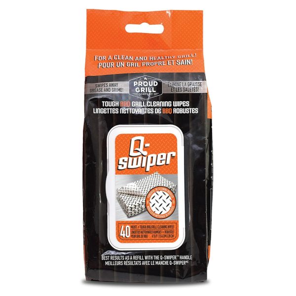 Proud Grill Company Q-Swiper Grill Cleaning Wipes 40ct - 2400C