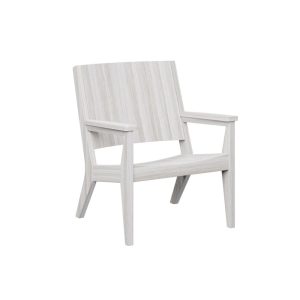 Mayhew Recycled Plastic Club Chair in Seashell by Berlin Gardens