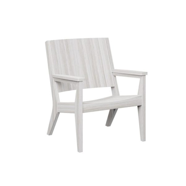 Mayhew Recycled Plastic Club Chair in Seashell by Berlin Gardens