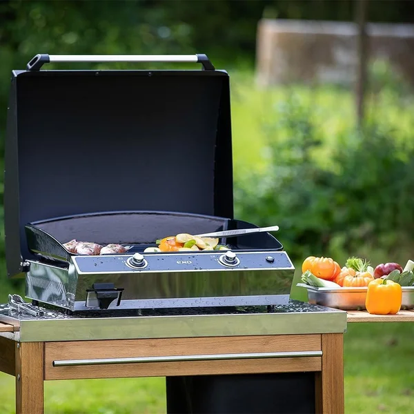 ENO Plancha Bergerac 2400 2 Burner Propane Griddle - 531432014801