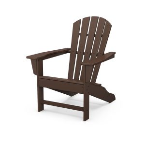 Palm Coast Recycled Plastic Adirondack in Mahogany by POLYWOOD