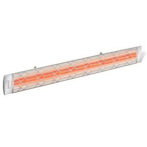 Infratech Motif Craftsman 61 1/4 Inch 2600W Dual Element Electric Patio Heater - 240V - Stainless Steel - CD5224SS2
