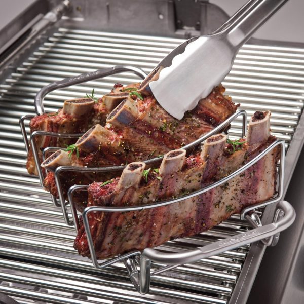 Broil King 8 X 15-Inch Stainless Steel Rib & Roast Grill Rack
