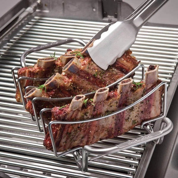 Broil King 8 X 15-Inch Stainless Steel Rib & Roast Grill Rack