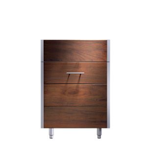 Kalamazoo Arcadia 24 Inch Sink Cabinet - Right Hinge - Ipe Finish - KD-24-SNKR-IPE-S4
