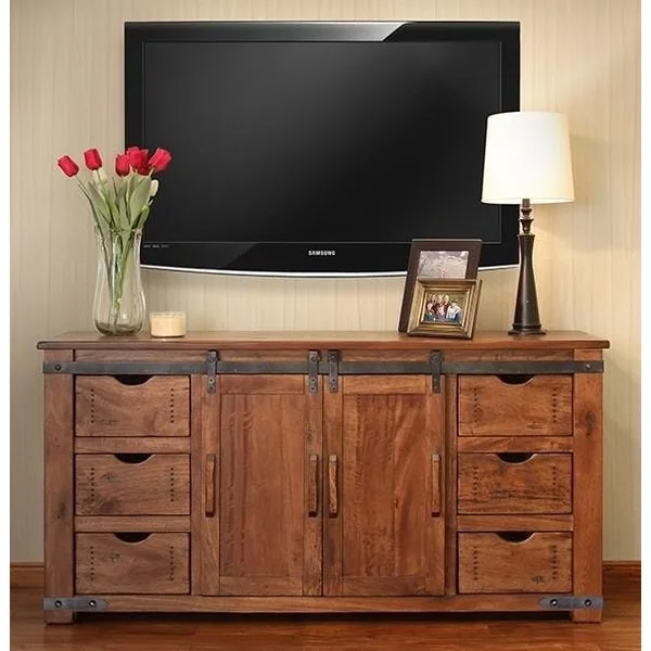 Parota 70" Media Console - Brown