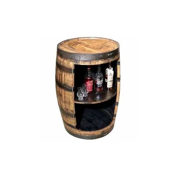 Full Bourbon Barrel Bar