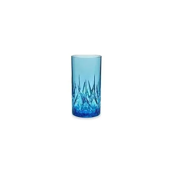 Aurora Blue Topaz Tritan Acrylic Highball Glass Tumbler