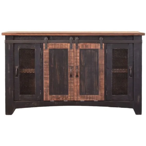 Pueblo 60" Media Stand - Black