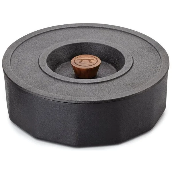 Cast Iron Multi-Purpose Pot and Tortilla Warmer with Lid, 3 Quart