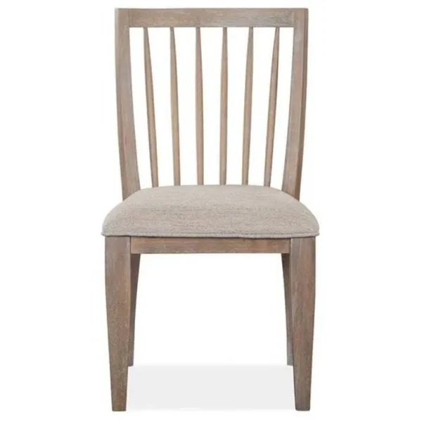 Ainsley Wood Side Chair Upholstered Seat