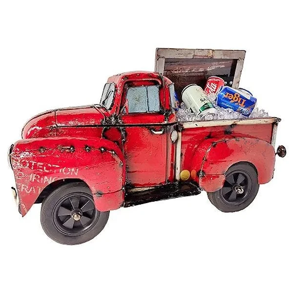 Little Red Pick Up Truck Beverage Tub