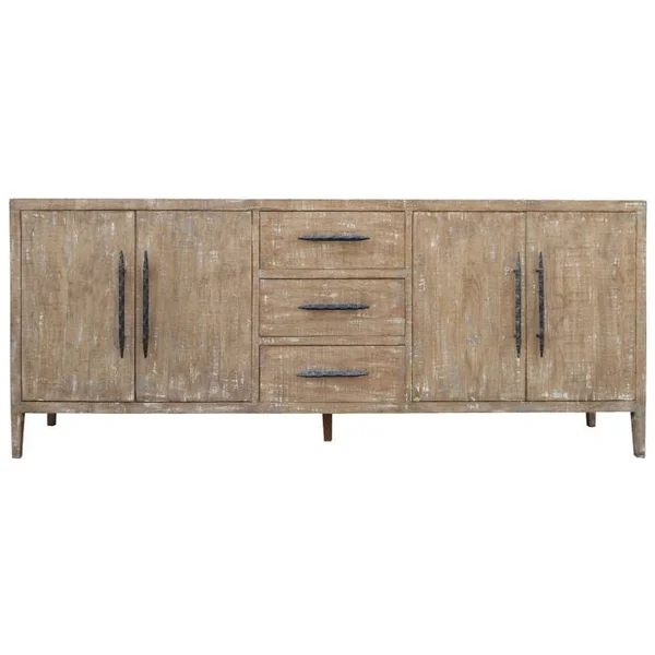 Morgan 91" Sideboard - Natural Grey