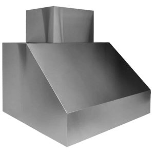 Trade-Wind 60-Inch Smooth Outdoor BBQ Wall Hood - Stainless Steel- Hood Only - S7260CD