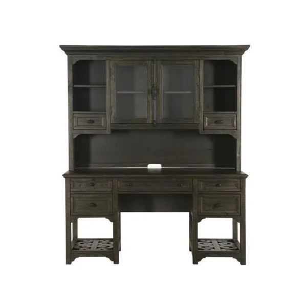 Bellamy Collection Credenza Desk & Hutch