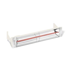 Infratech W-Series 39-Inch 2000W Single Element Electric Infrared Patio Heater - 480V - Biscuit - W2048BI