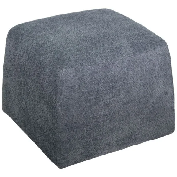 Blue Fabric Ottoman