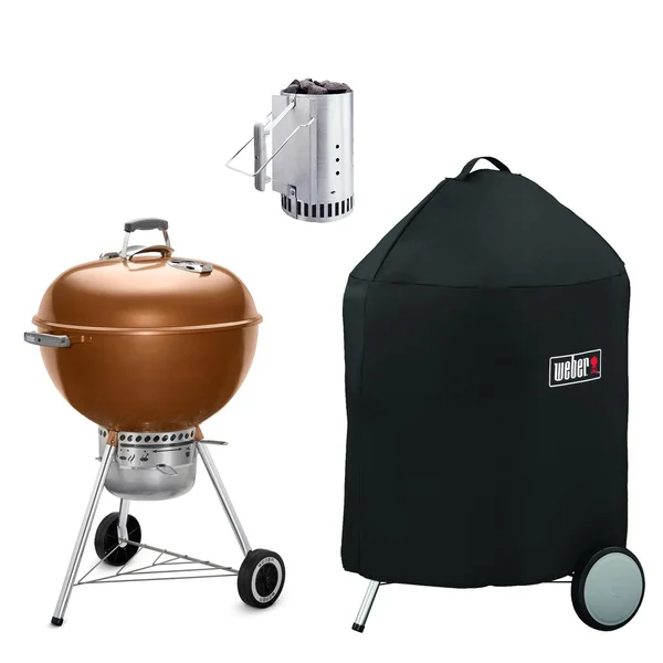 Weber 22-Inch Kettle Deluxe Bundle - Copper