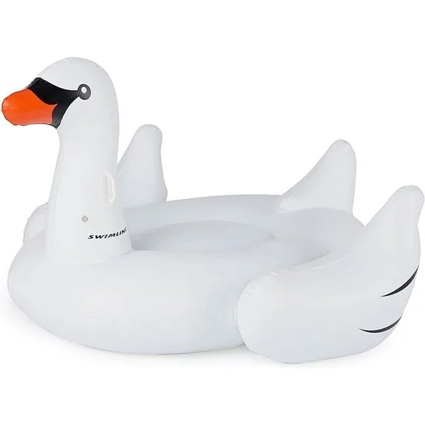 Giant White Swan Pool Float