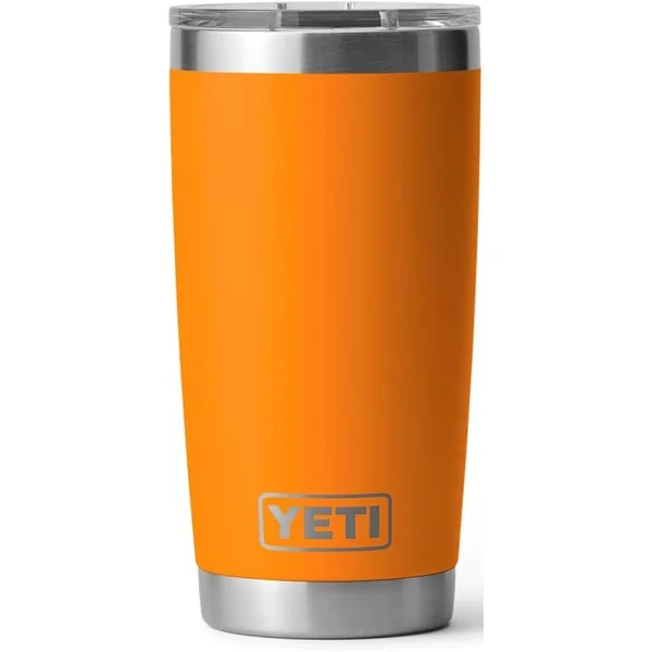 YETI Rambler 20oz Tumbler with MagSlider Lid - King Crab Orange