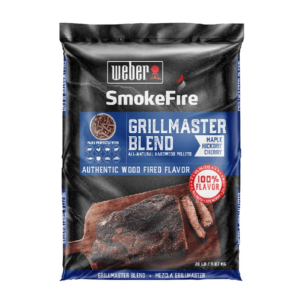 Weber Grillmaster All-Natural Hardwood Pellets - 20lbs