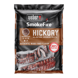 Weber Hickory All-Natural Hardwood Pellets - 20lbs