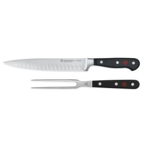 Wusthof Classic 2-Piece Hollow Edge Carving Knife Set - 1120160212