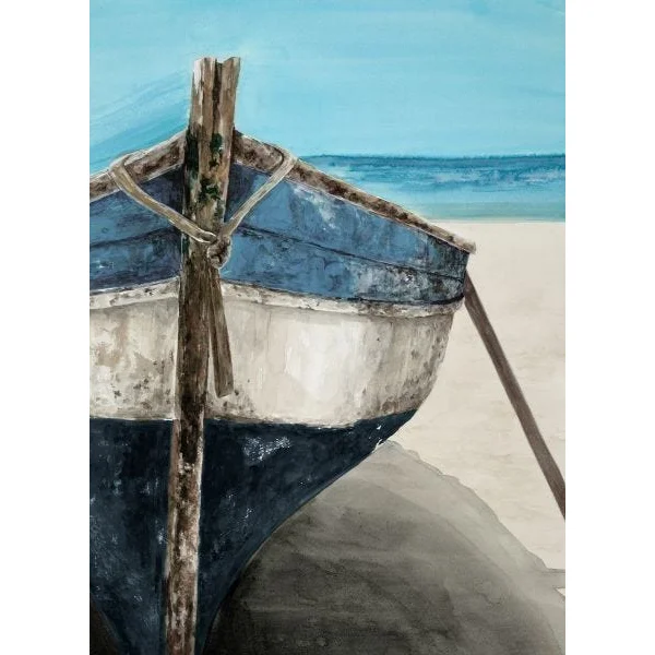 Mediterranean Boats III - 40"x55" (Frameless)