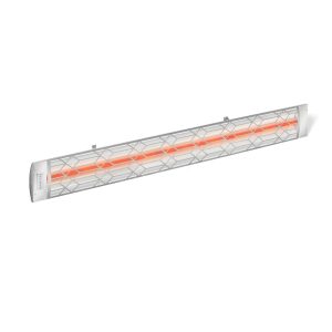 Infratech Motif Collection 39-Inch 2000W Single Element 240V Electric Infrared Patio Heater - Stainless Steel W/ Craftsman Fascia - C2024SS2