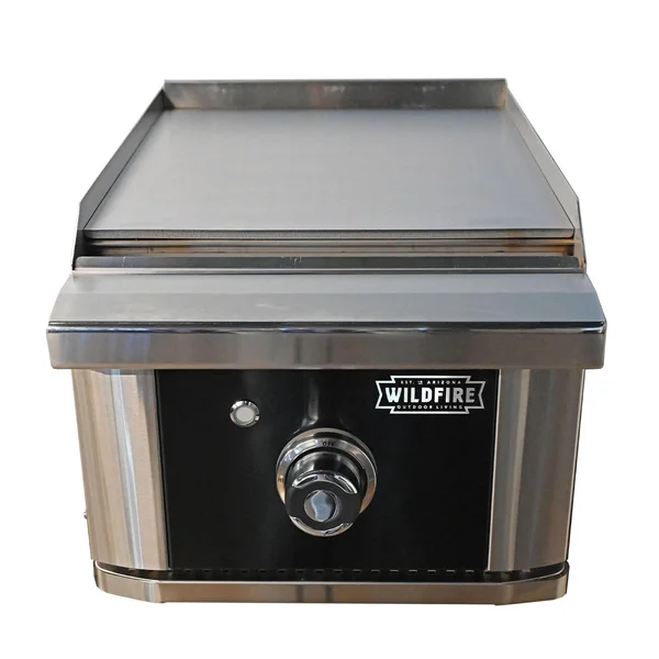 Wildfire Ranch Pro 15-in 1 Burner Black 304 SS Natural Gas Side Griddle - WFSDGRD-BSS-NG