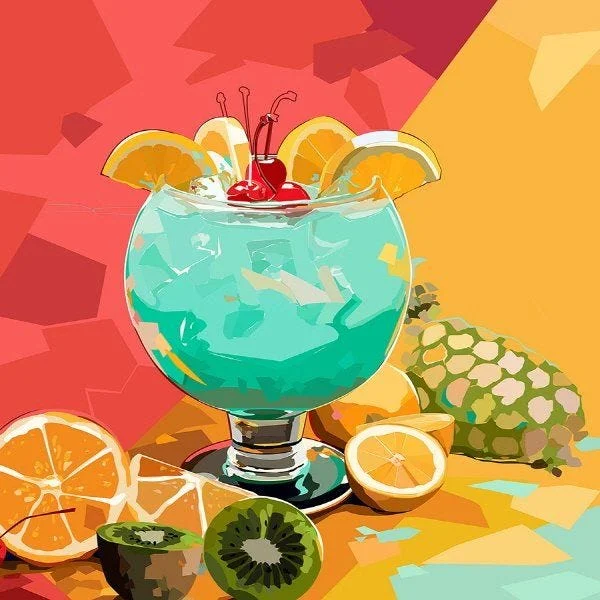 Drinks on Me XI - 24"x24" (Frameless)