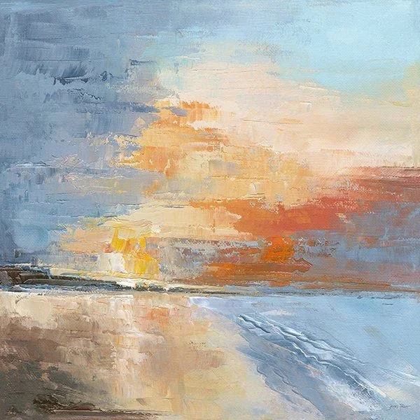 Beach Sunset - 40"x40" (Frameless)