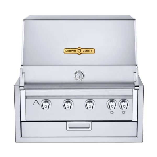 Crown Verity Infinite Series 30-Inch Built-In Natural Gas Grill W/ Lights - IBI30NG-LT