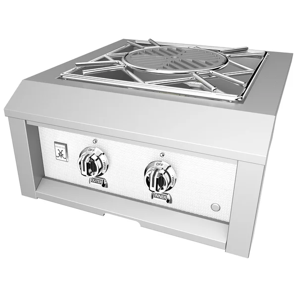 Hestan Built-In Power Burner - Propane - Froth - AGPB24-LP-WH