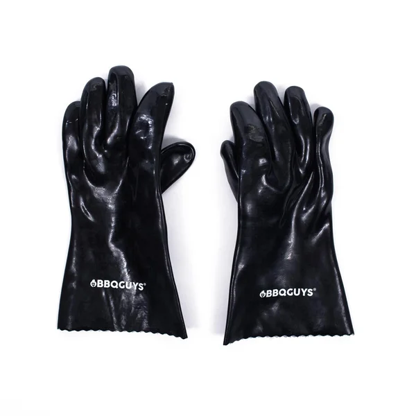 BBQGuys Signature Insulated Rubber Grilling Gloves - BBQ-RBG