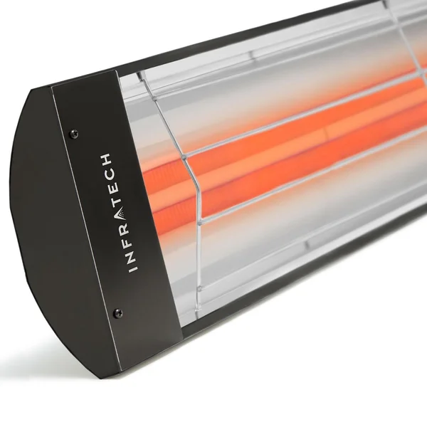 Infratech CD-Series 48 Inch 5200W Dual Element Electric Patio Heater - 240V - Black - CD5224BL