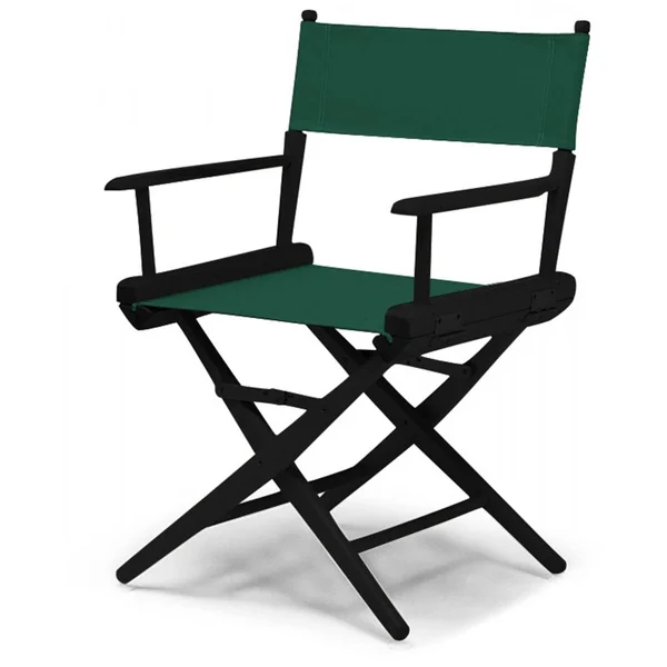 World Famous Dining Height Director Chair By Telescope Casual - Black/Forest Green