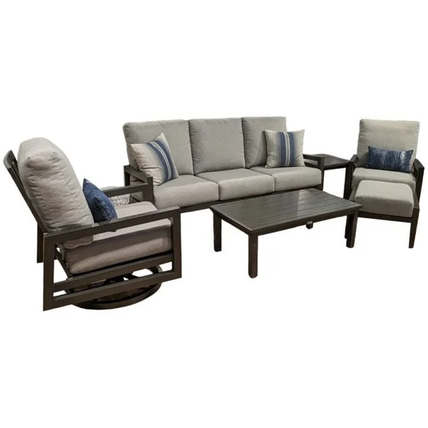 Bogatell Carbon 4-Piece Seating Set