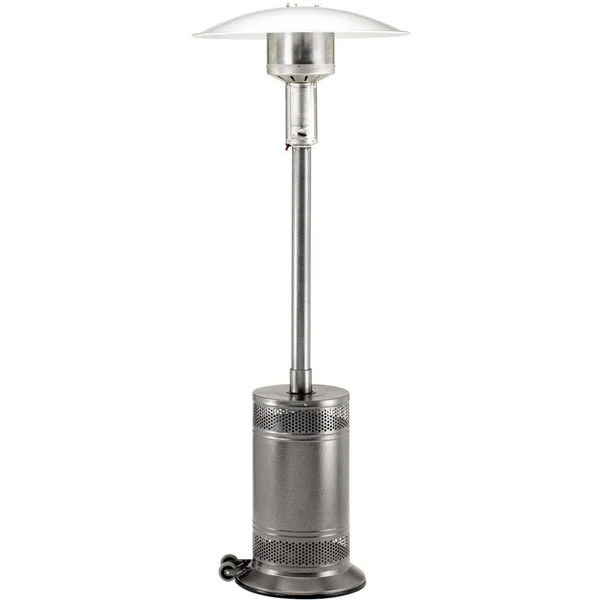 Patio Comfort 40,000 BTU Propane Gas Infrared Portable Patio Heater - Jet Silver Vein