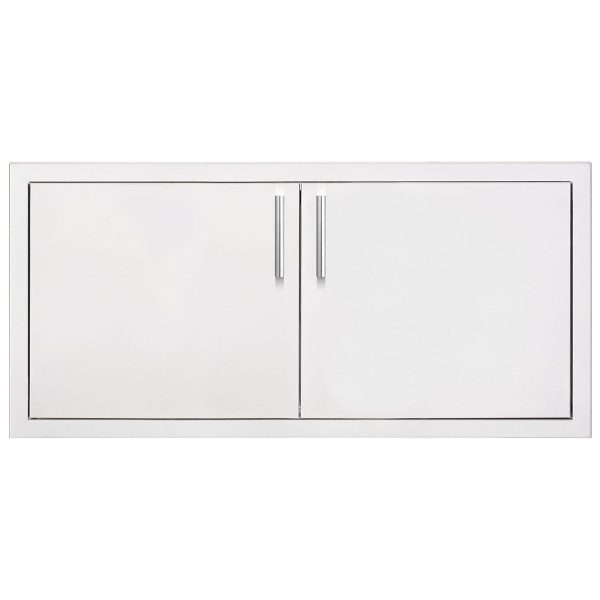 Summerset 36 Inch 2-Drawer Dry Storage Pantry & Enclosed Cabinet Combo - DP-36DC