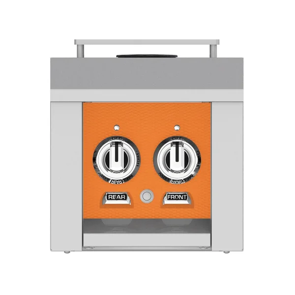 Hestan Built-In/Cart Mounted Natural Gas Double Side Burner - Citra - AGB122-NG-OR