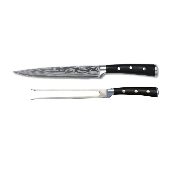 BergHOFF Antigua 2-Piece Carving Knife & Fork Set
