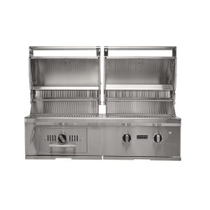 Coyote 50-in Built-In Propane / Charcoal Grill - C3HY50LP