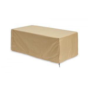 The Outdoor GreatRoom Company 56-inch Linear Polyester Ripstop Fire Pit Burner Cover - Tan - CVR5427