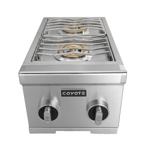 Coyote 12 Inch Built-In Propane Double Side Burner - C3DBLP