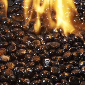 The Outdoor GreatRoom Company Fire Glass Gems - Black Onyx - CFG-O