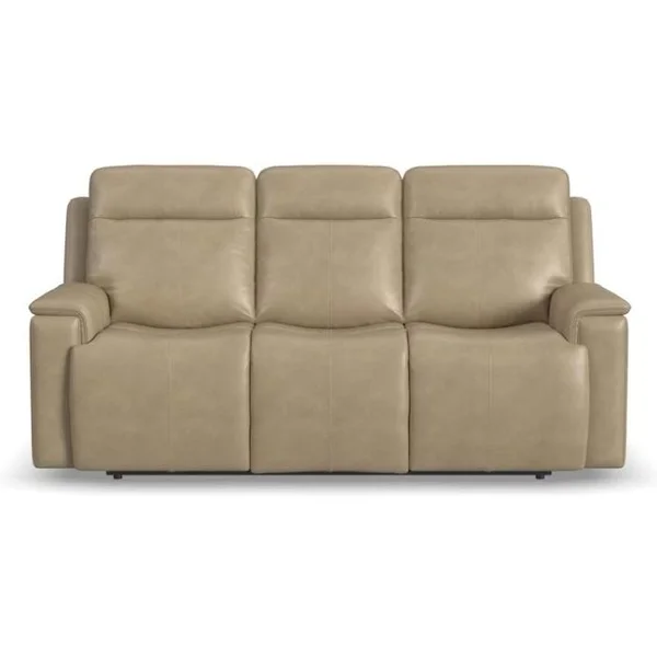 Odell Power Reclining Sofa - Stone